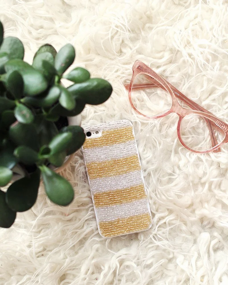 coque telephone diy perles