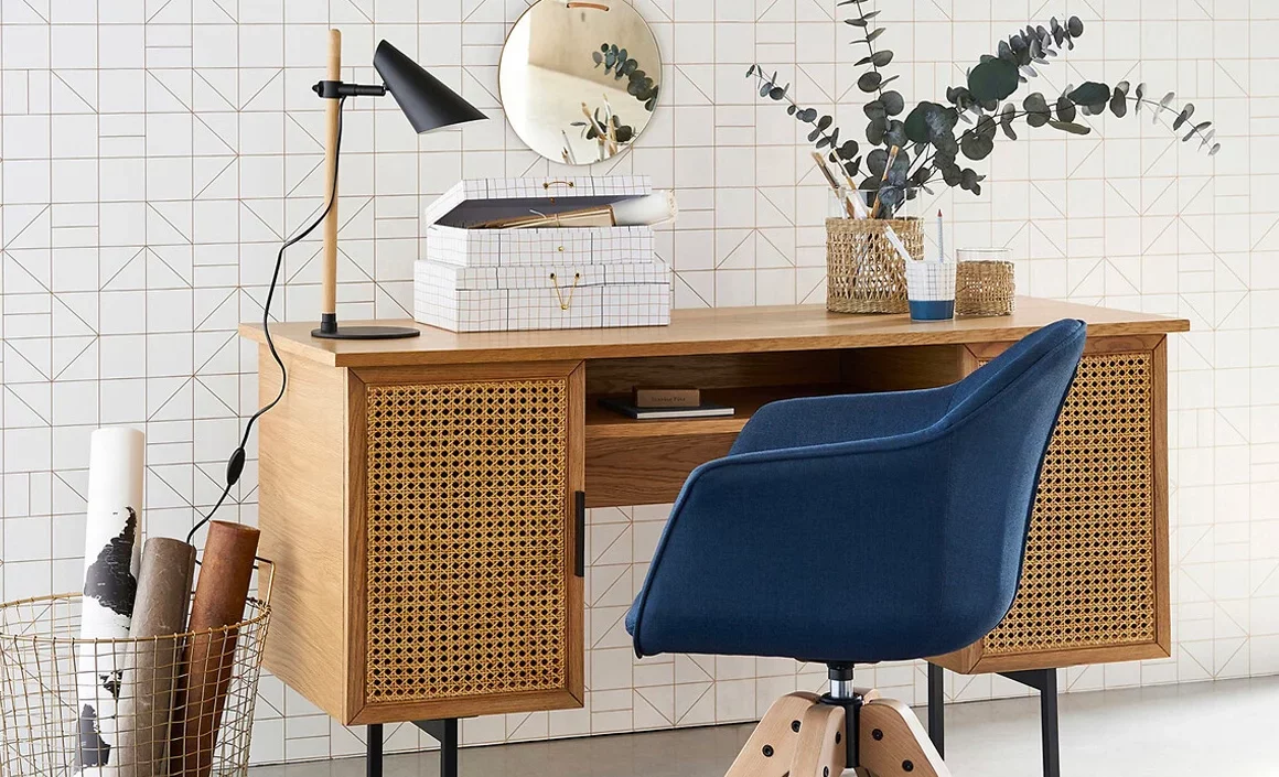 acheter bureau cannage