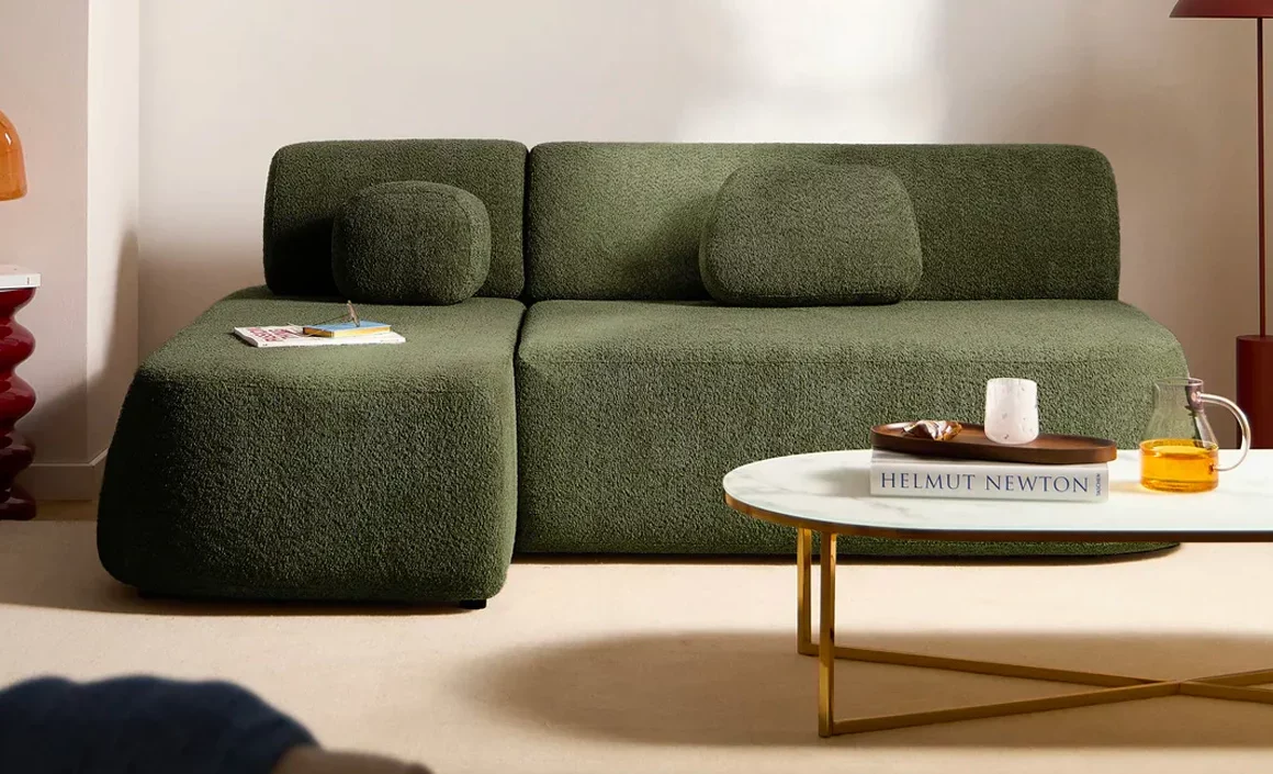 acheter canape vert kaki