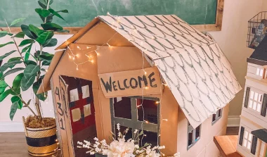fabriquer cabane enfant diy