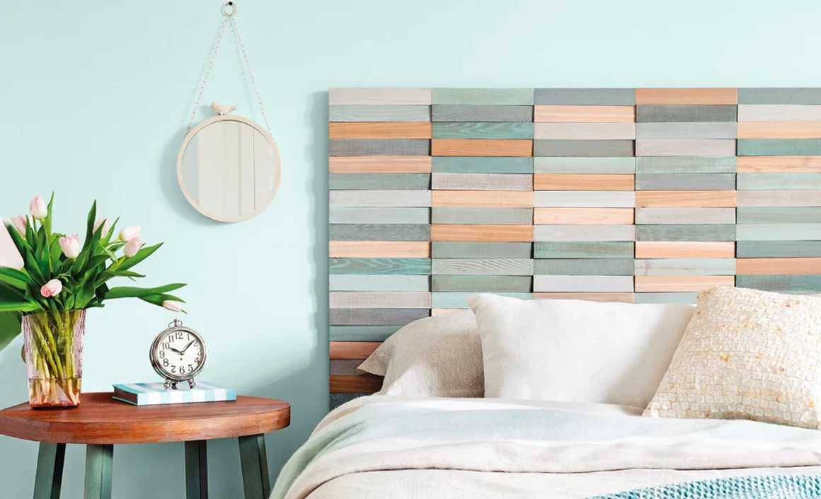 fabriquer tete de lit diy