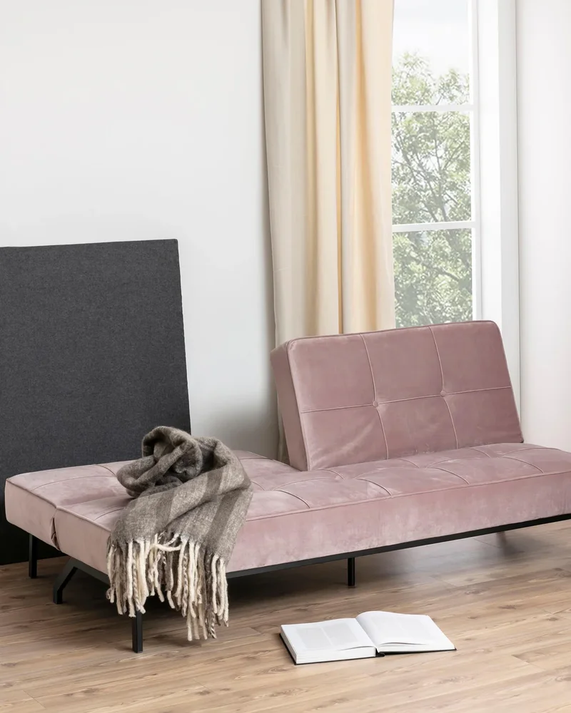 Canapé rose clic clac Westwing