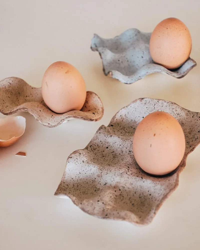 coquetier ceramique diy