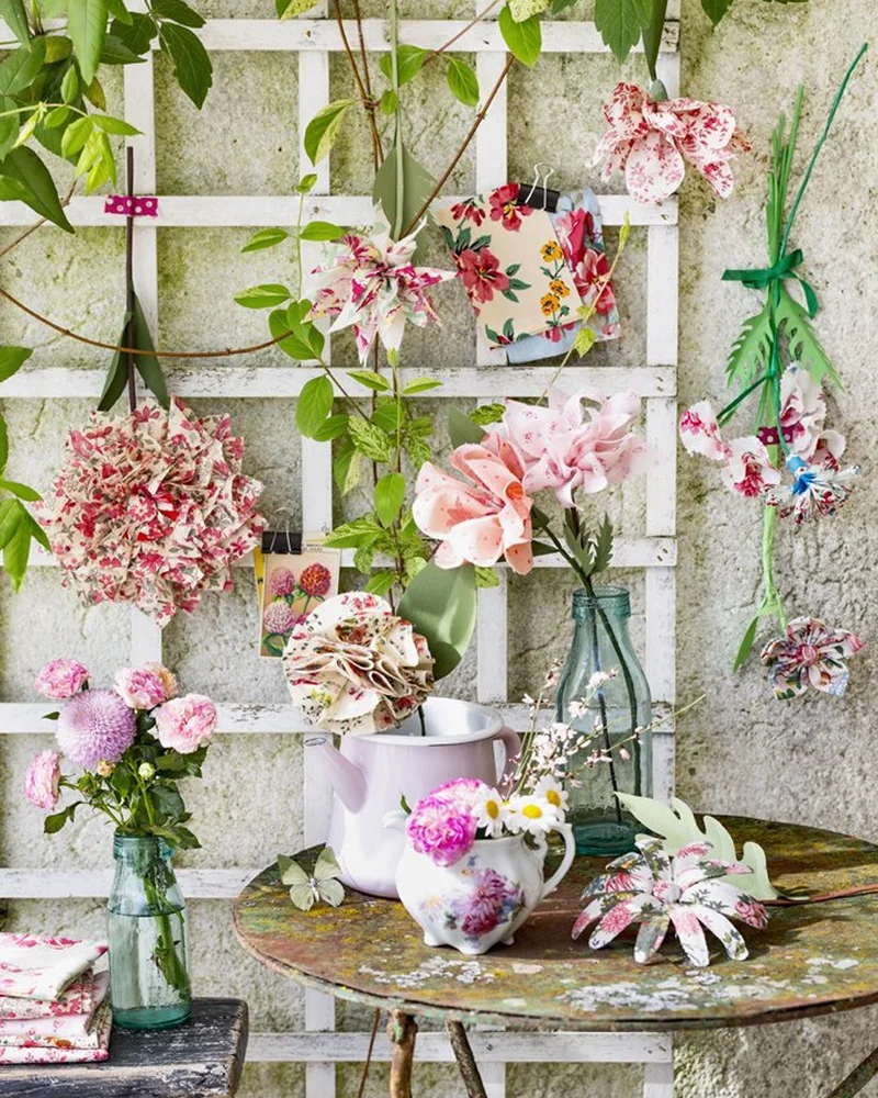 fleur diy tissu vintage