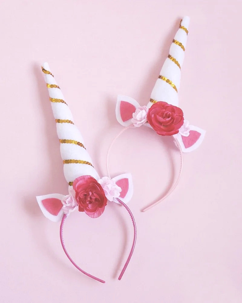 serre tete diy enfant licorne