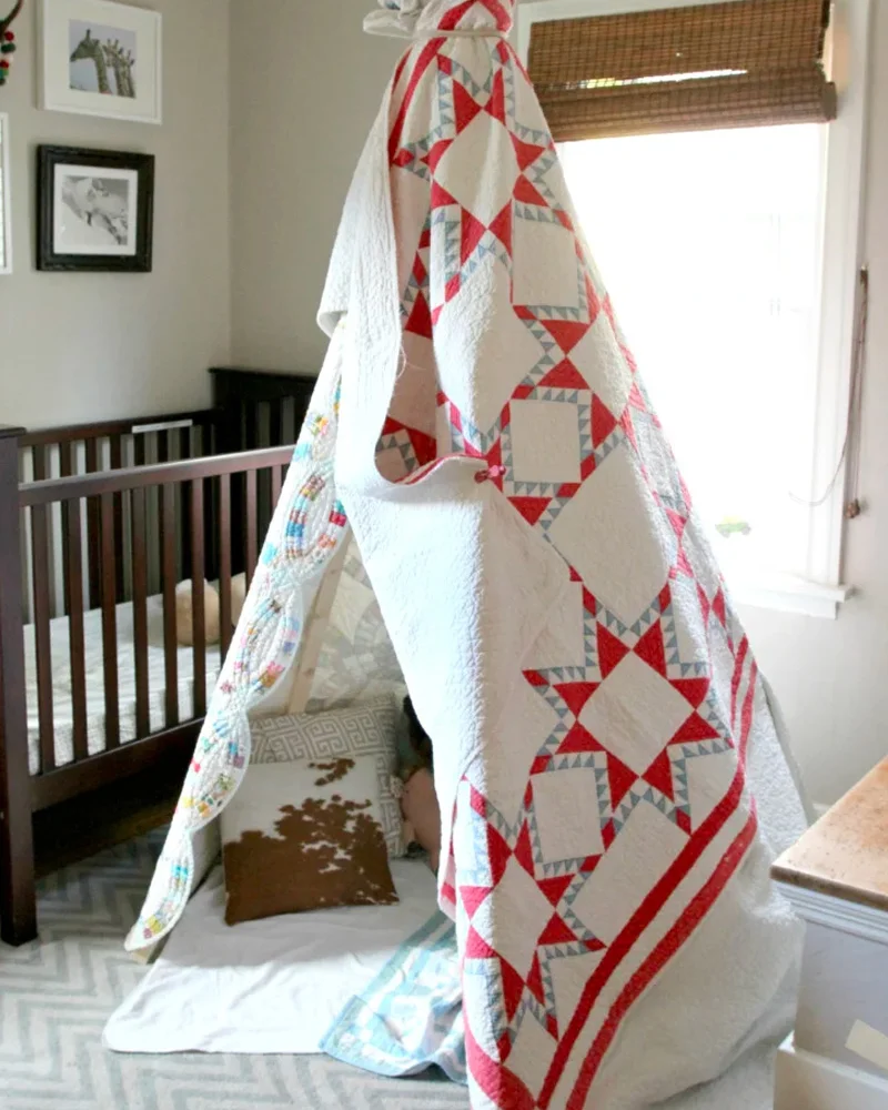 tipi diy couverture