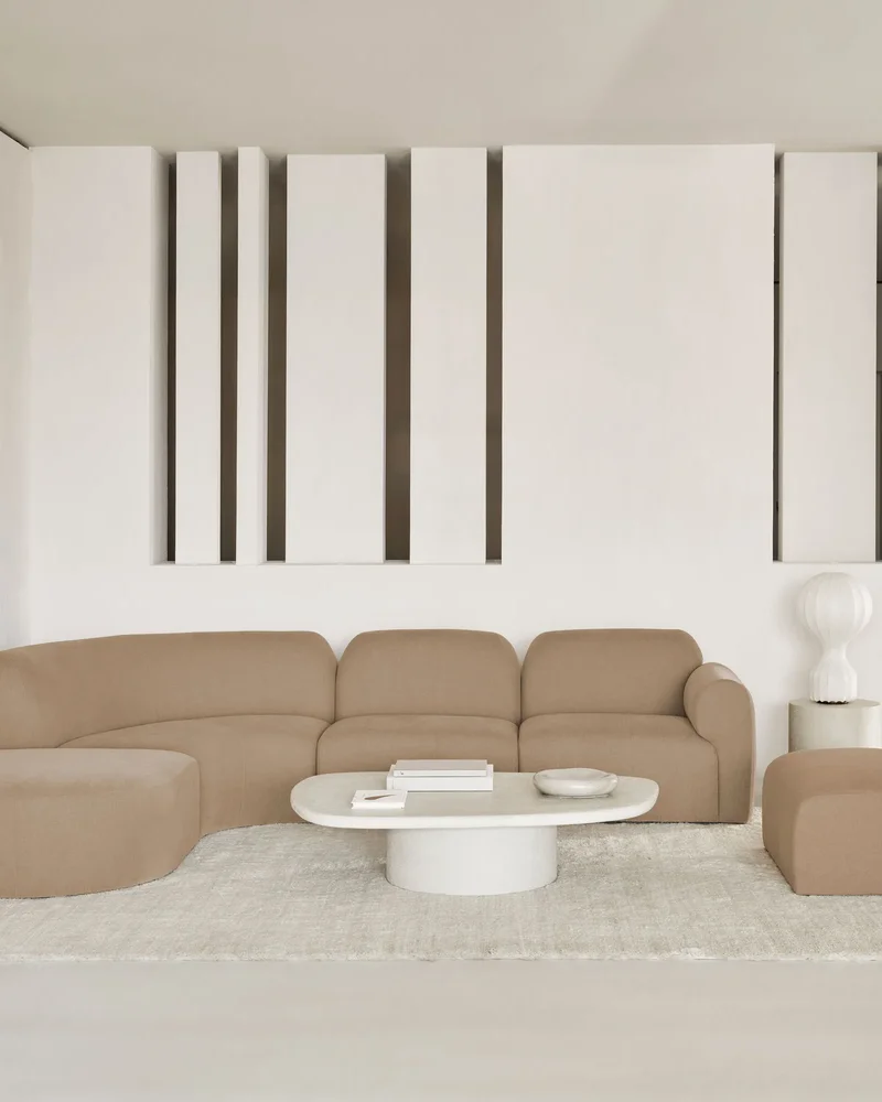 Canapé modulable arrondi madeindesign.com