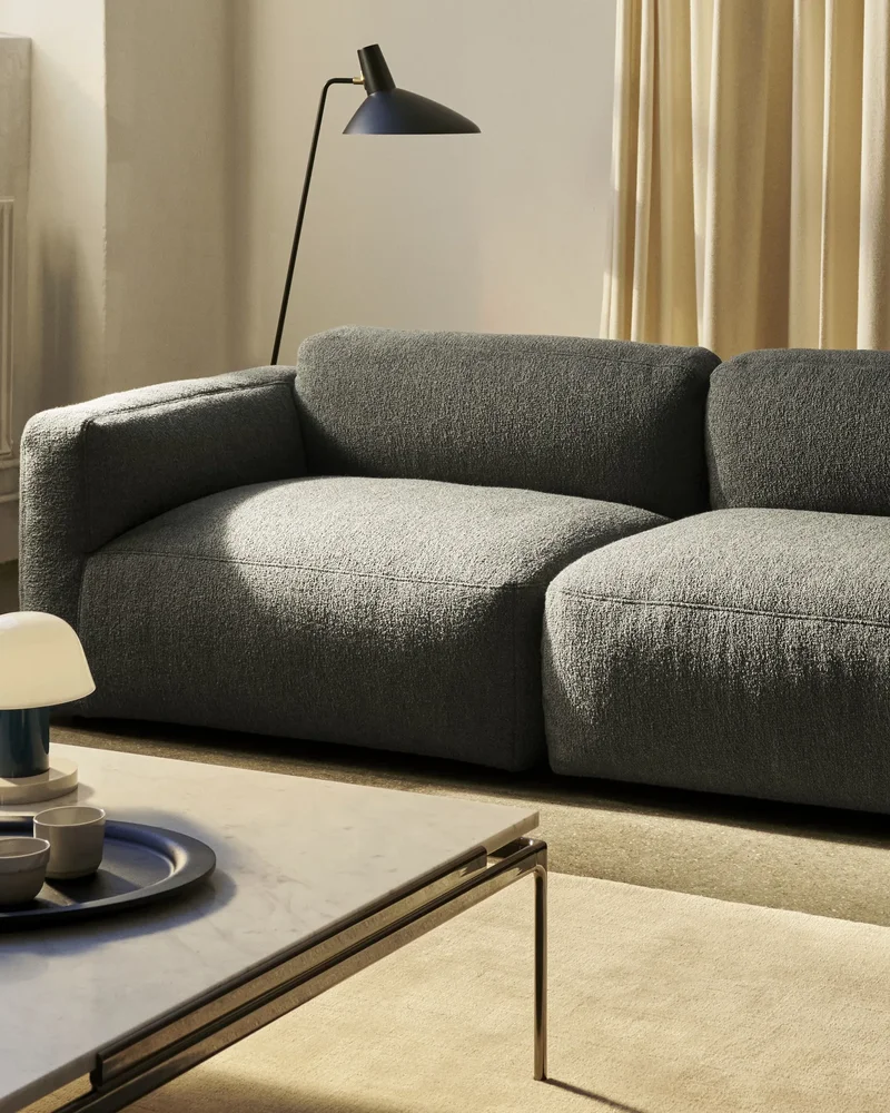 Canapé 3 places vert kaki madeindesign.com