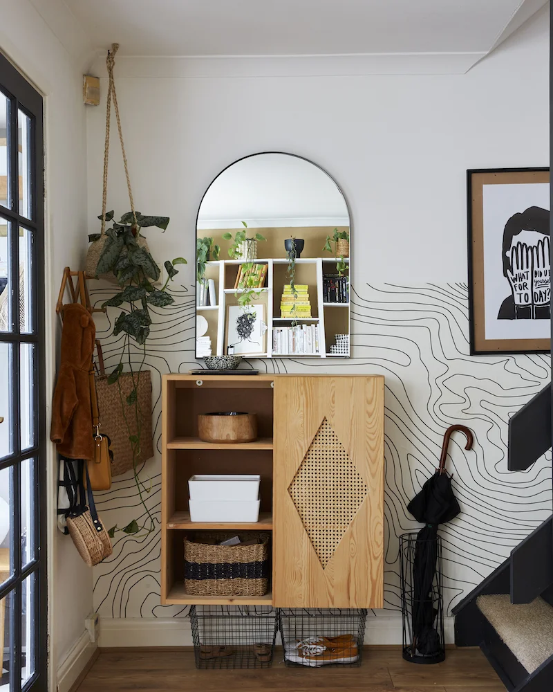 ikea hack ivar cannage