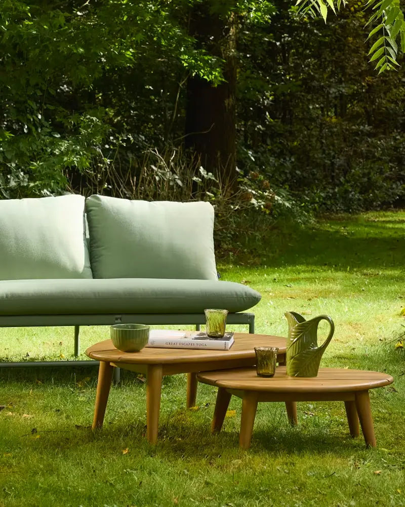 tables basses jardin gigognes