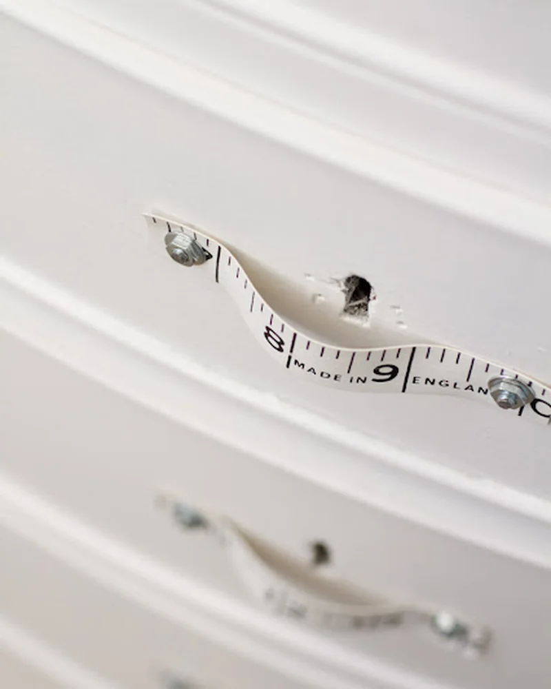 poignee meuble diy metre ruban