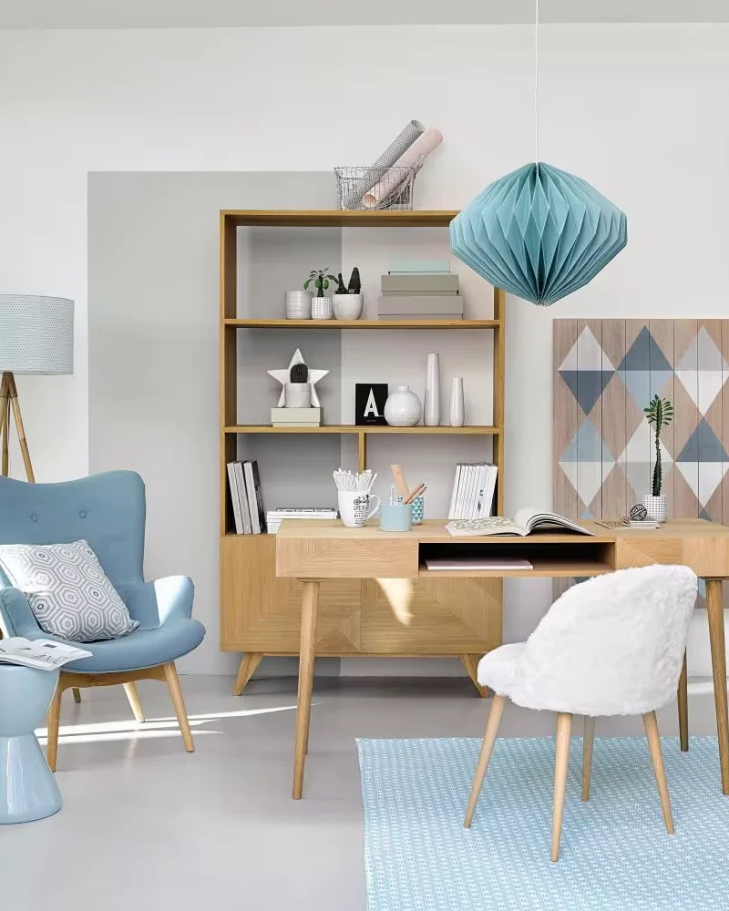 Bureau en bois scandinave Maisons du Monde
