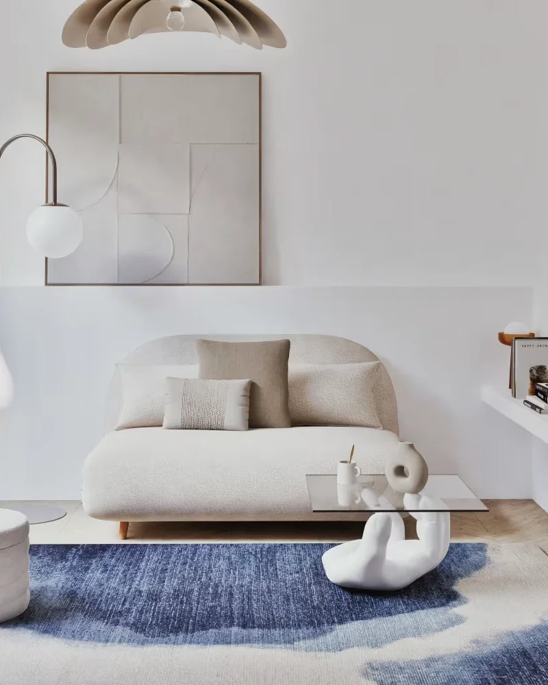 Canapé organique convertible Maisons du Monde