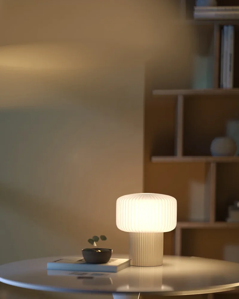 Lampe en céramique blanche Westwing