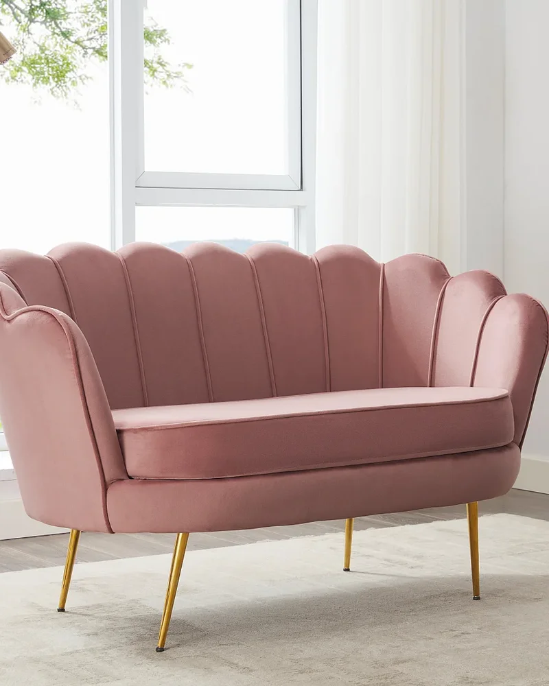 Canapé rose Art Déco Vente-unique