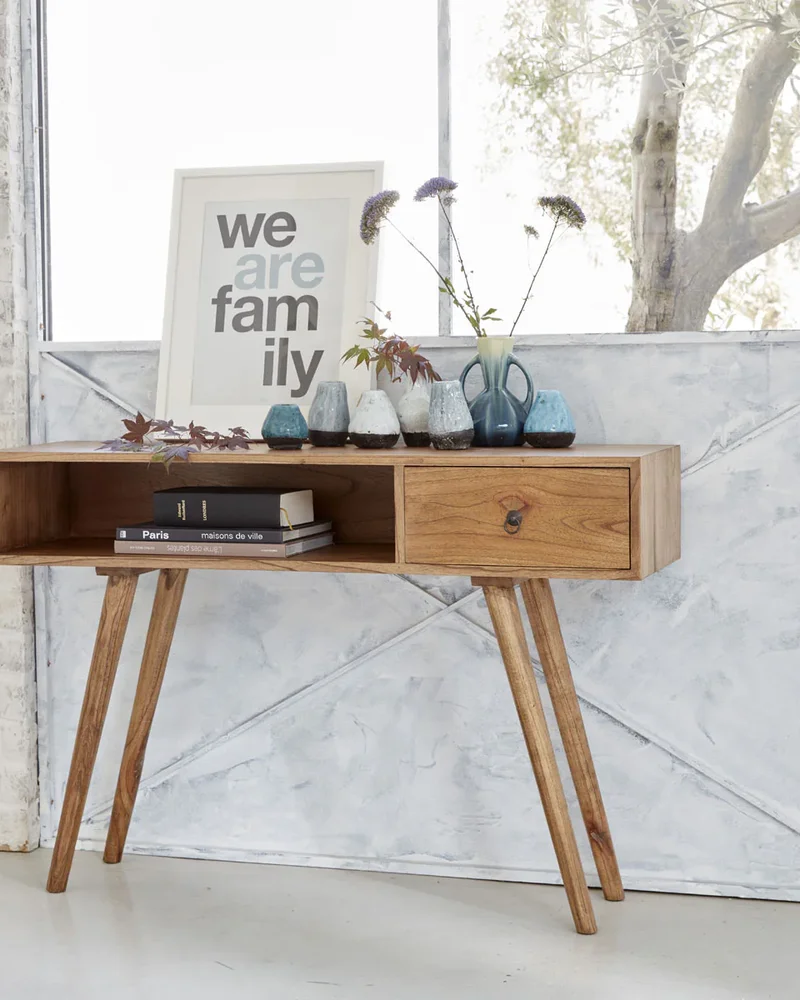 Console avec tiroir vintage Berah Getah