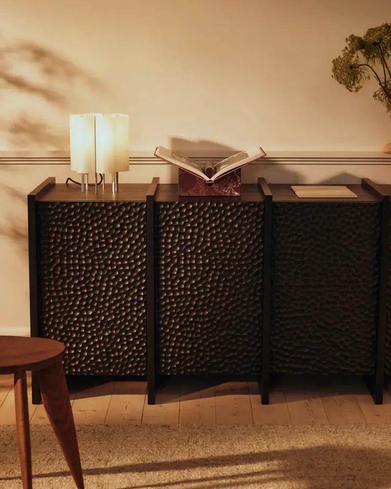enfilade bois noir