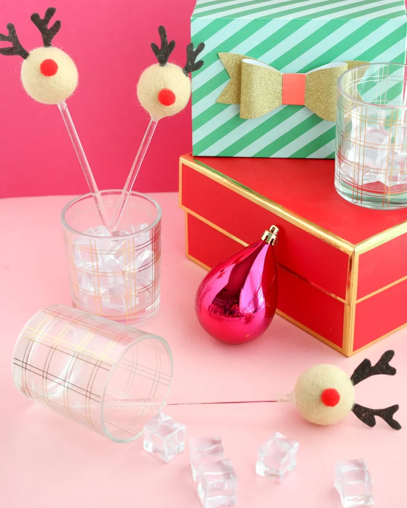 melangeur boisson diy renne noel