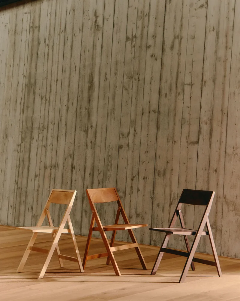 Chaise en bois pliante Westwing