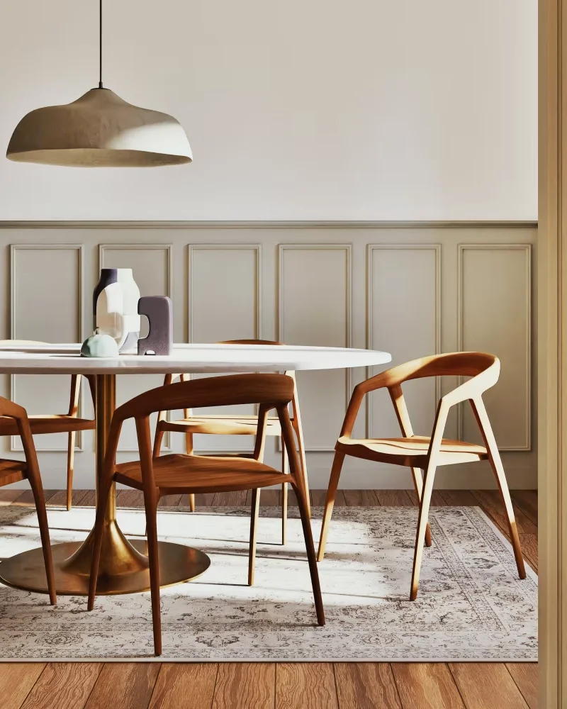 Chaise en bois de frêne Maisons du Monde