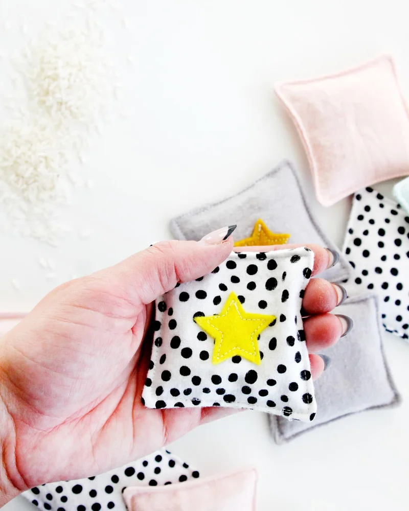 chauffe main diy motifs