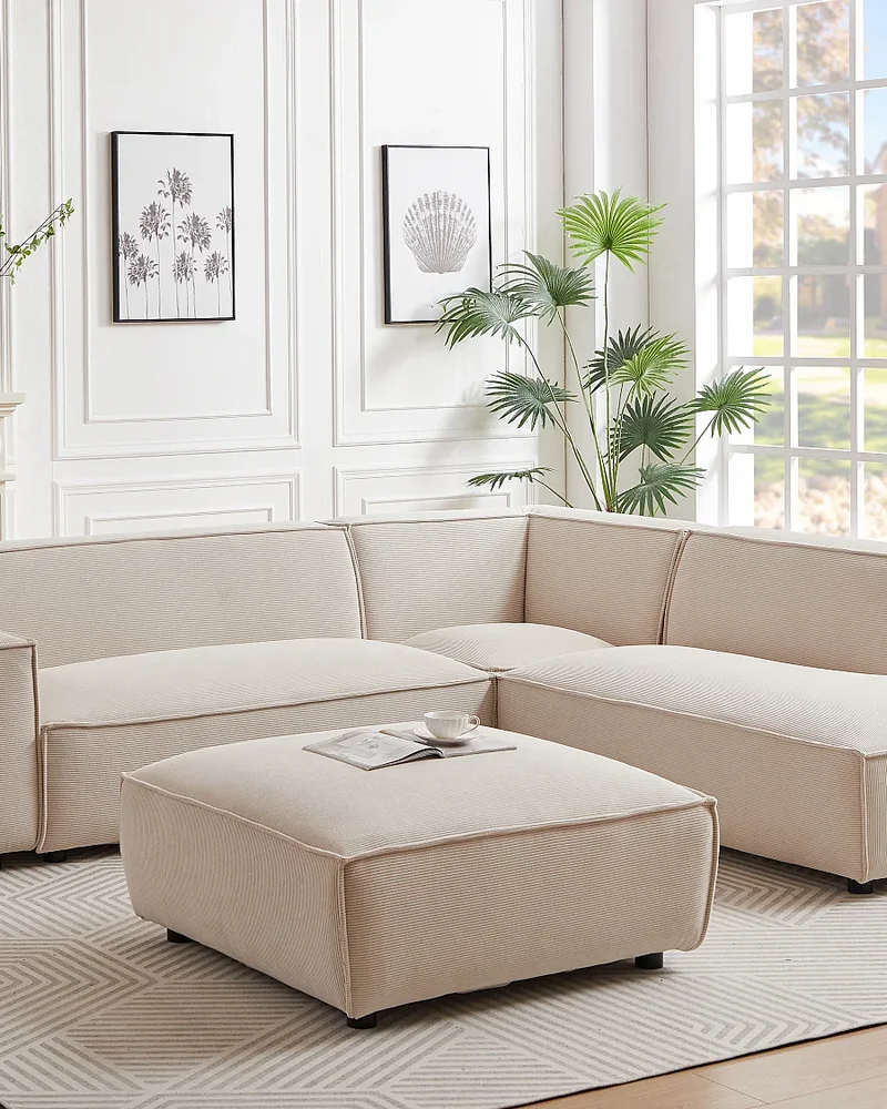 Canapé modulable beige Vente-unique