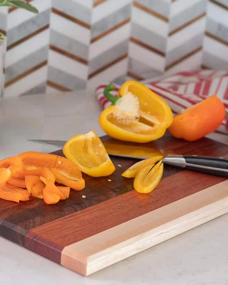 planche a decouper chutes bois diy