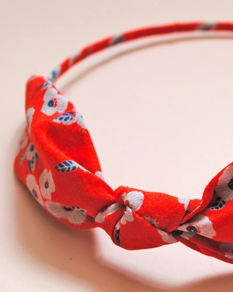 serre tete diy noeud