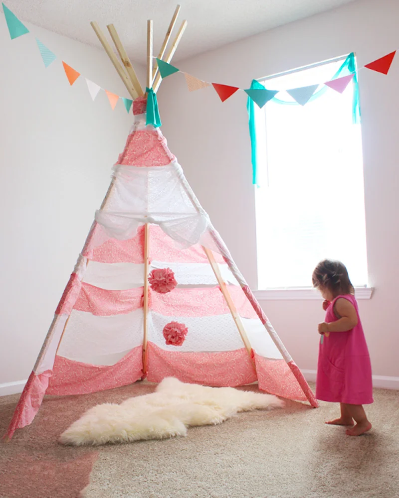 tipi diy sans couture