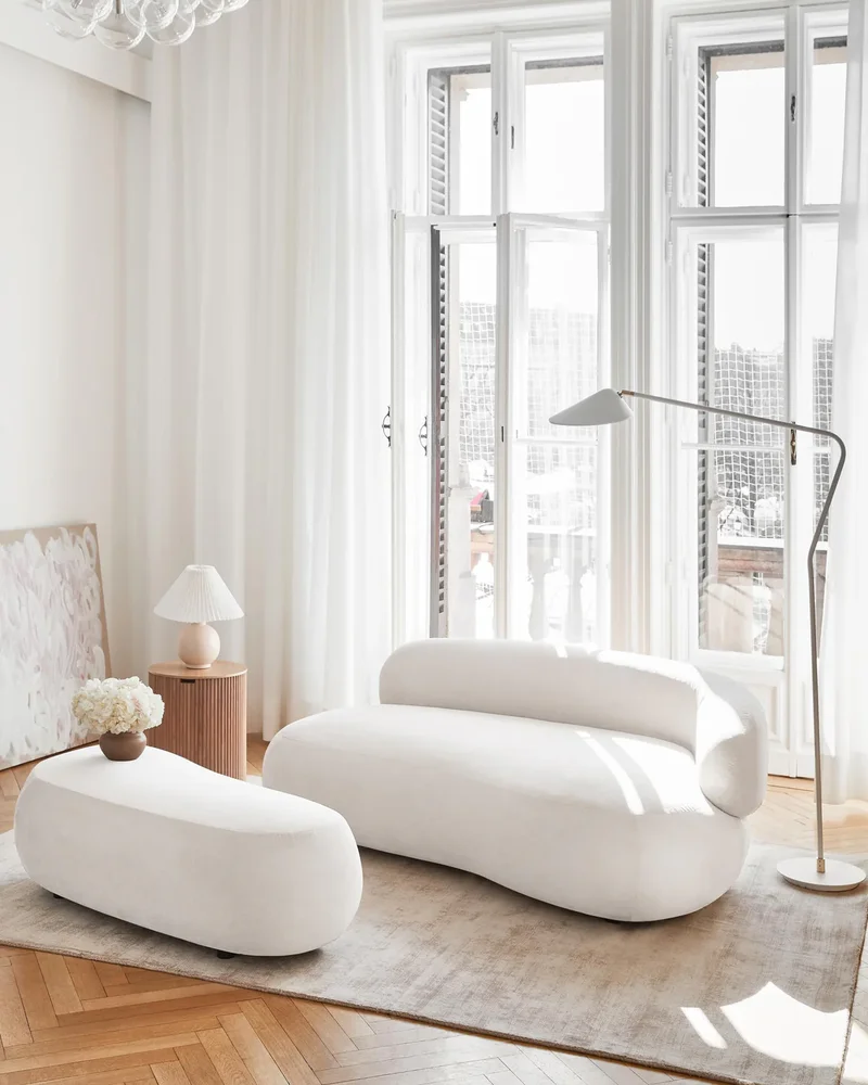 Canapé organique 2 places Westwing