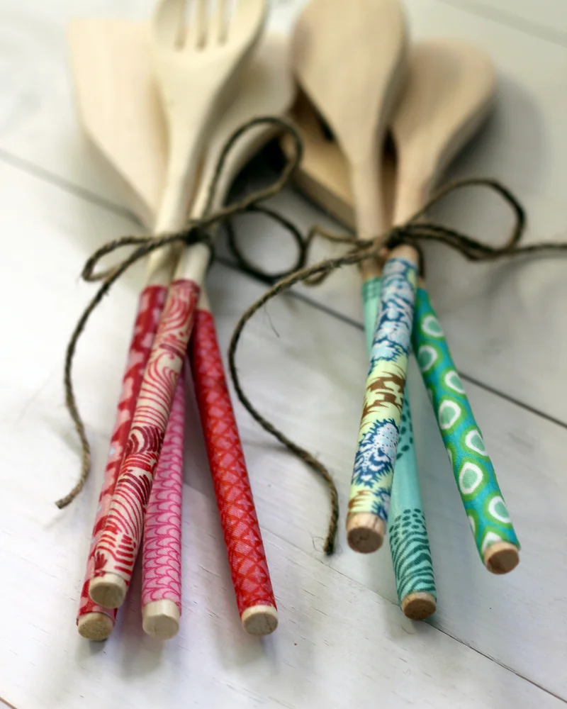 cuillere diy tissu