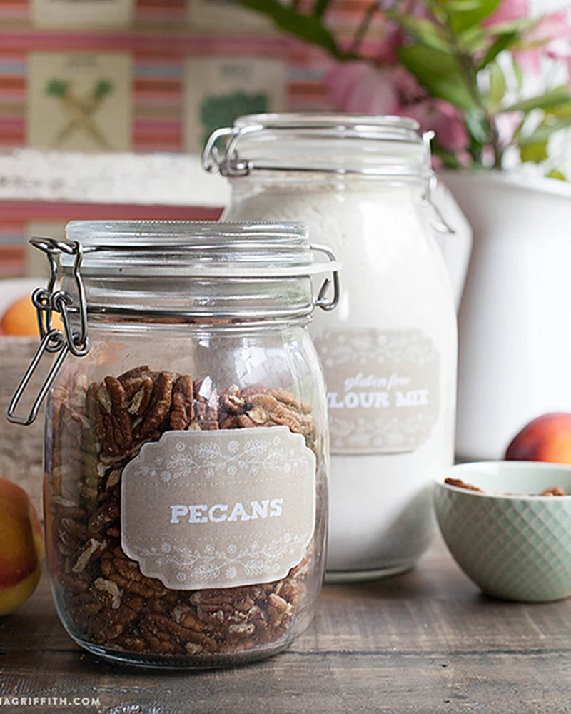 etiquette bocal a imprimer diy style vintage