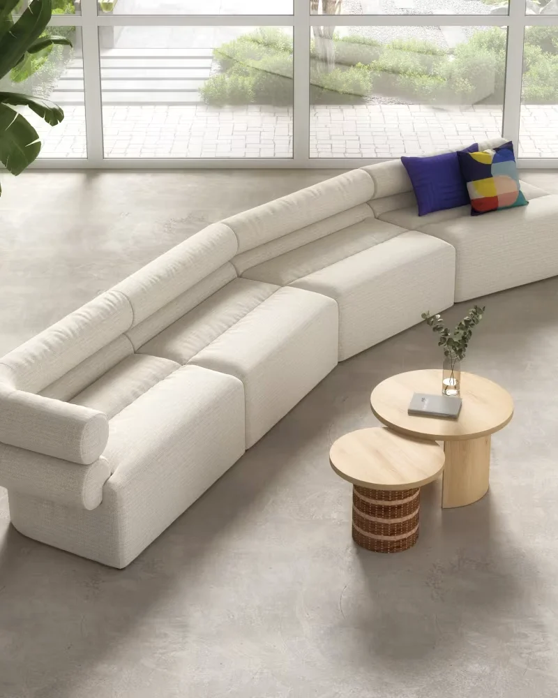 Canapé modulable beige Maisons du Monde