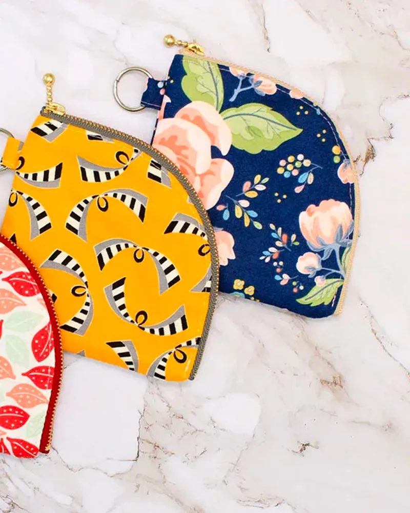 porte monnaie diy tissu