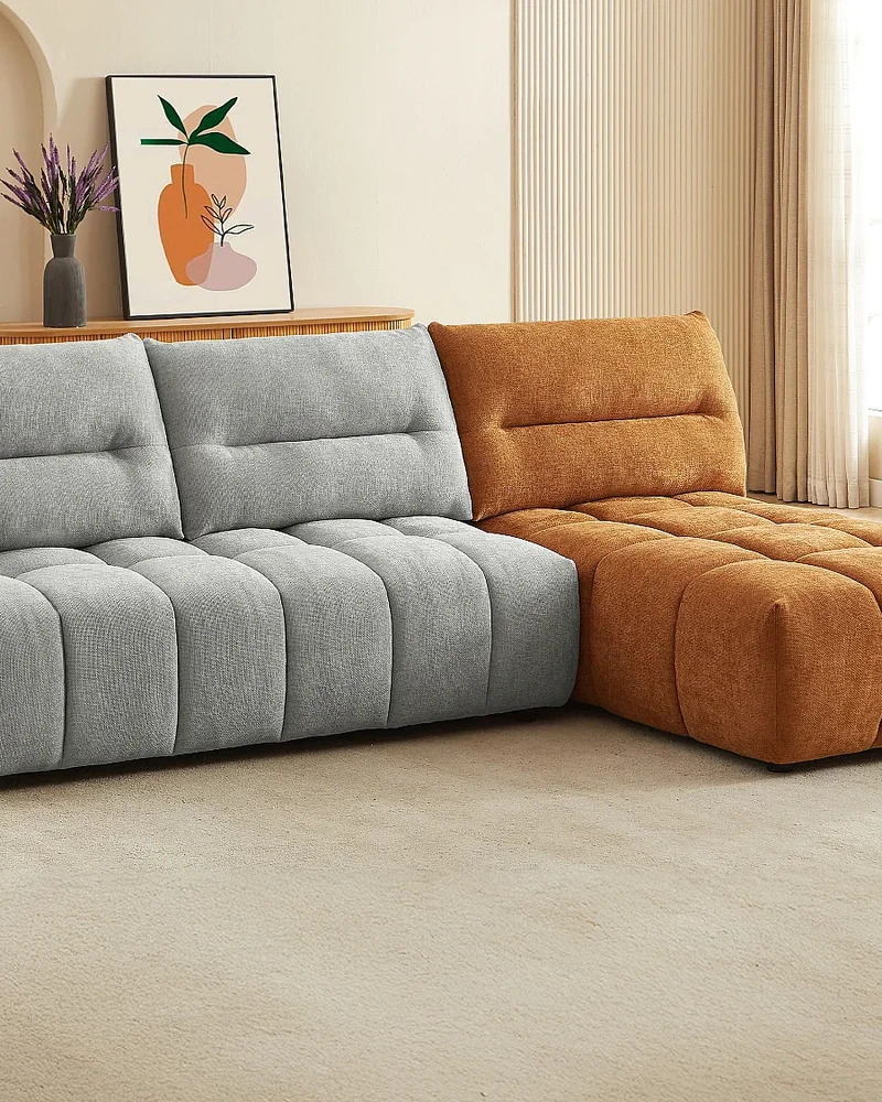Canapé modulable avec dossier ajustable Vente-unique