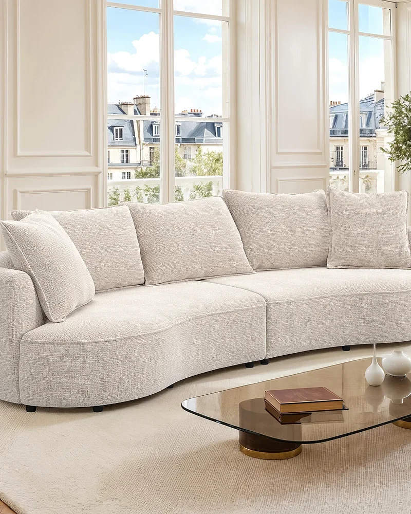 Canapé organique 4 places Maison Céphy