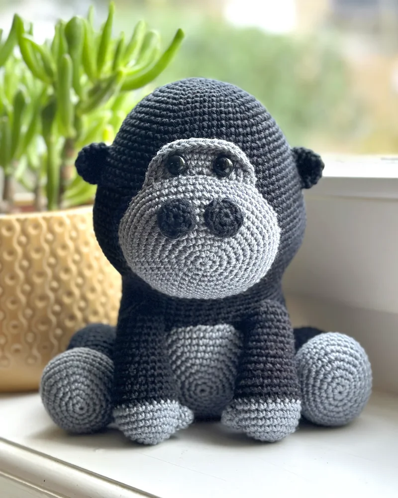 peluche gorille diy laine