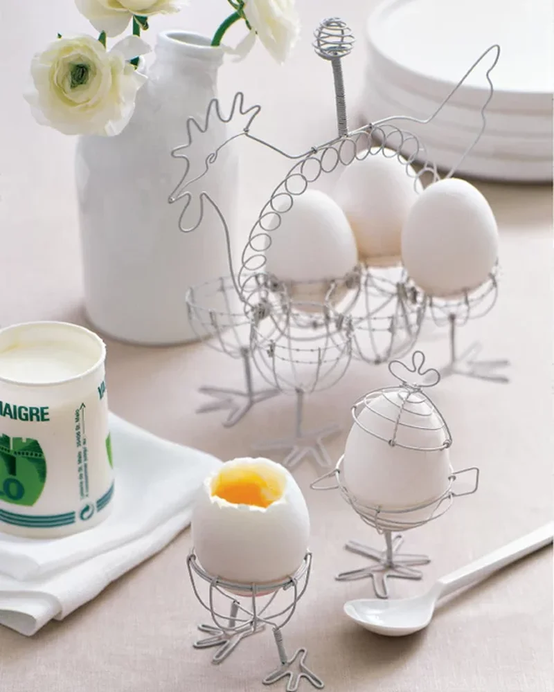 coquetier fil de fer diy