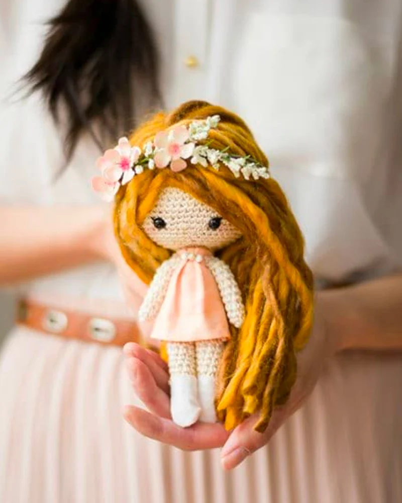 poupee diy crochet