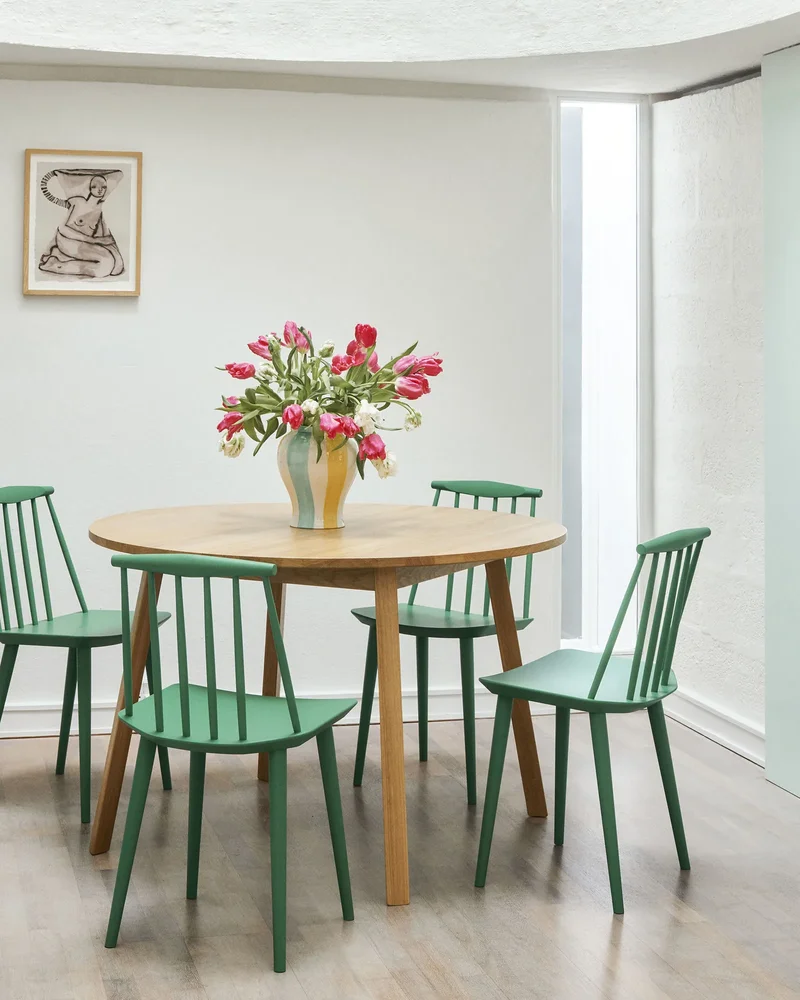 Chaise scandinave verte madeindesign.com