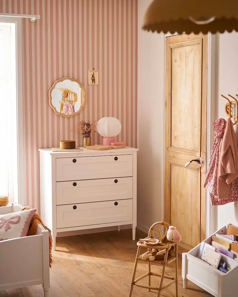 commode canopee blanche