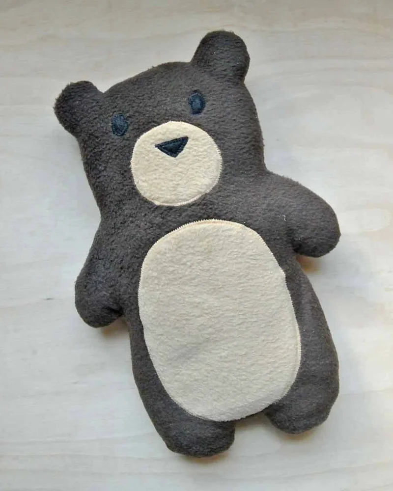 peluche ours diy tissu