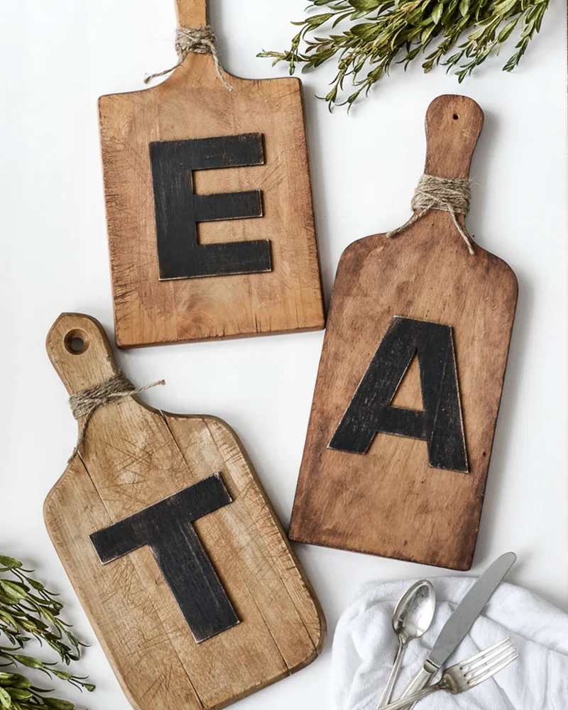 planche a decouper vintage diy