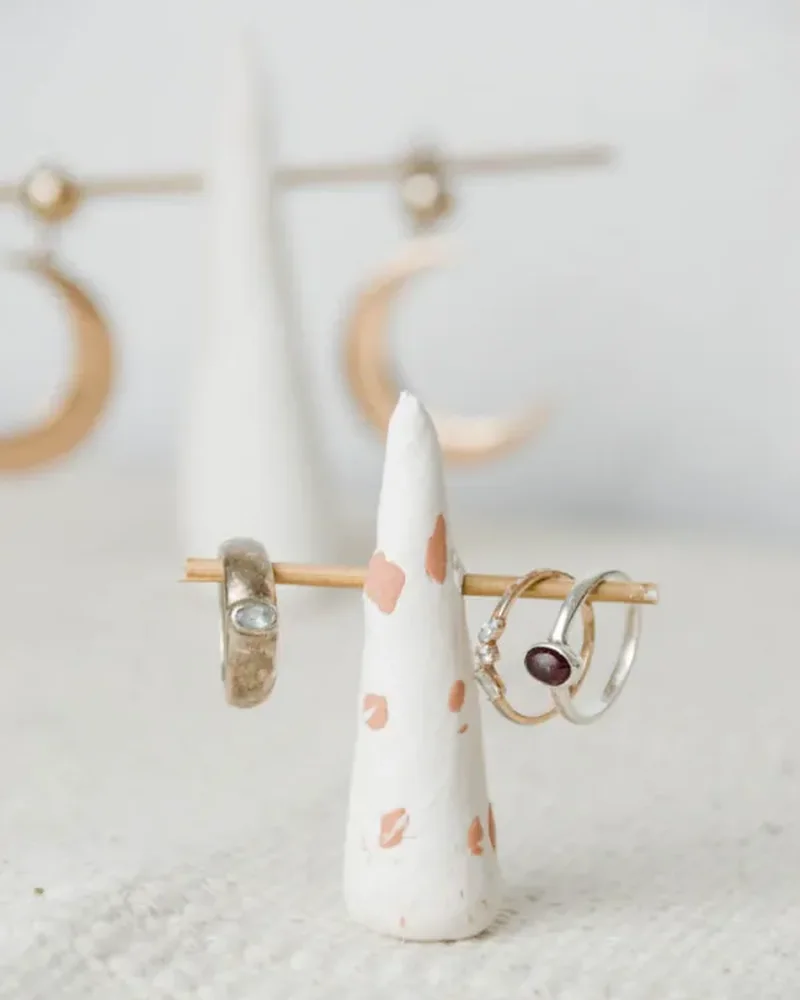 support bague diy pate fimo