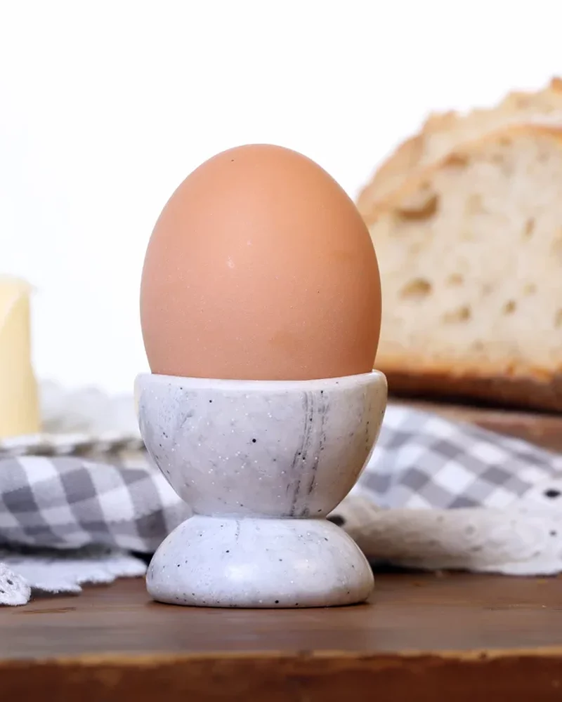 coquetier effet marbre diy