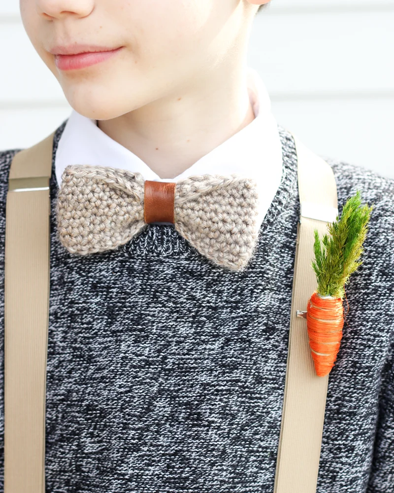 noeud papillon crochet diy