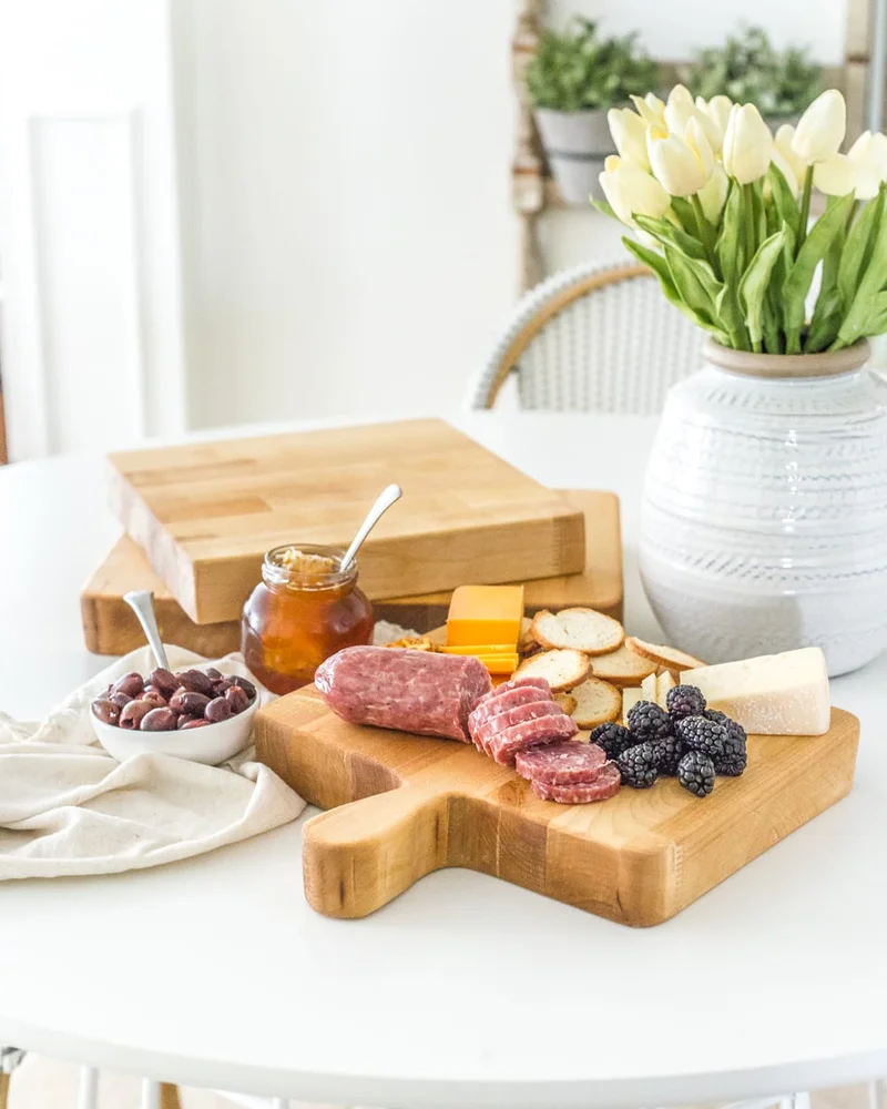 planche a decouper bois recup diy