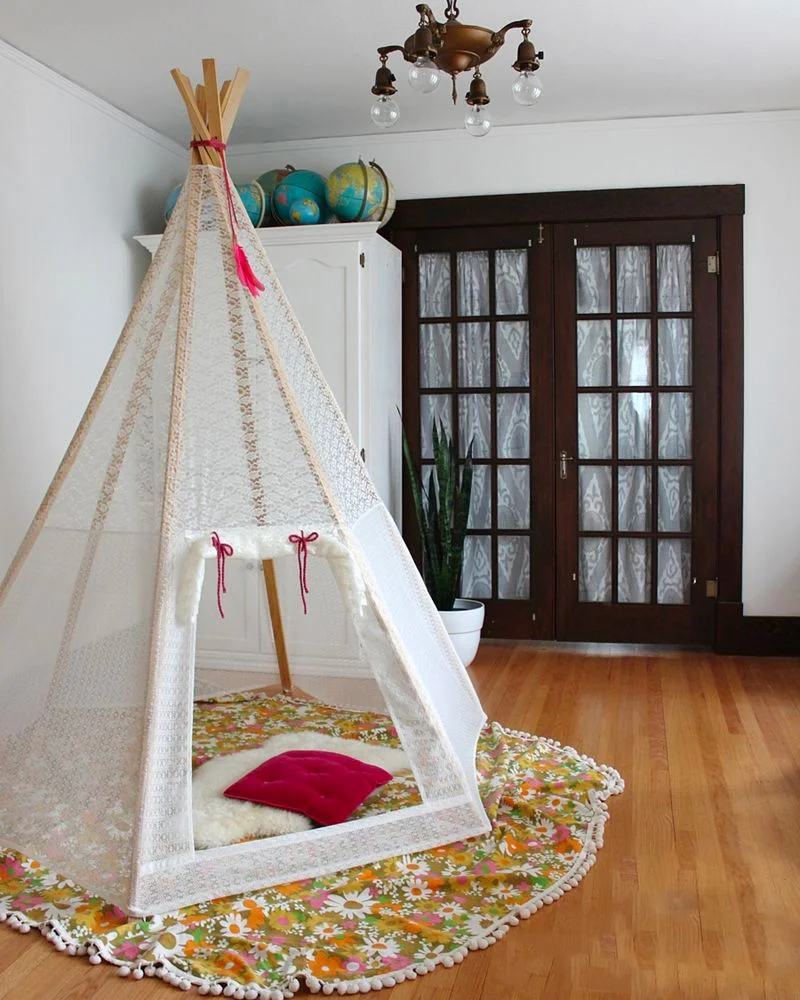 tipi diy dentelle boheme