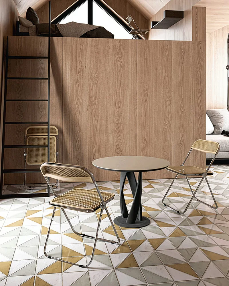 chaise pliante cannage chrome