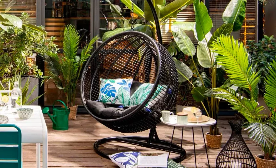 acheter fauteuil jardin suspendu